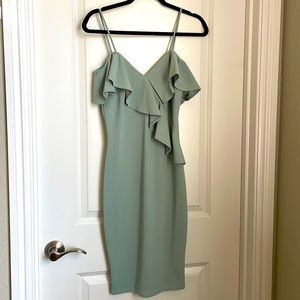 Mint bodycon dress